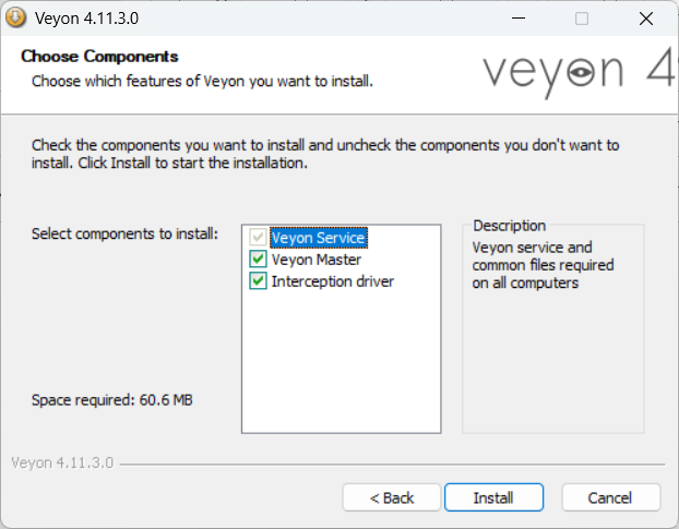 Langkah 2: Run Installer & Check ALL Components (Master Included)